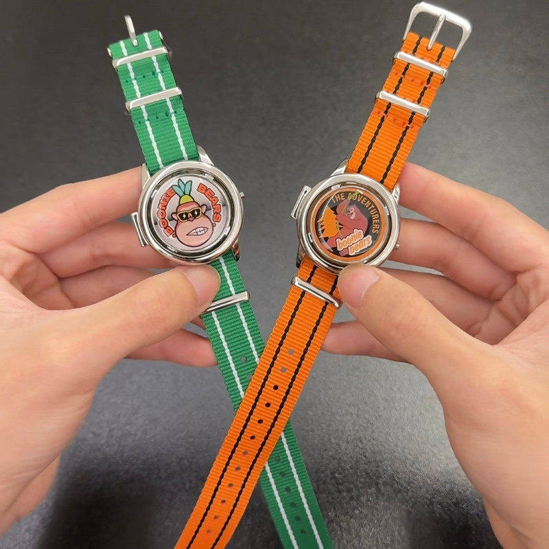 52TOYS熊出没Hiking狗熊岭手表腕表盲盒周边潮玩手办饰品新年礼物