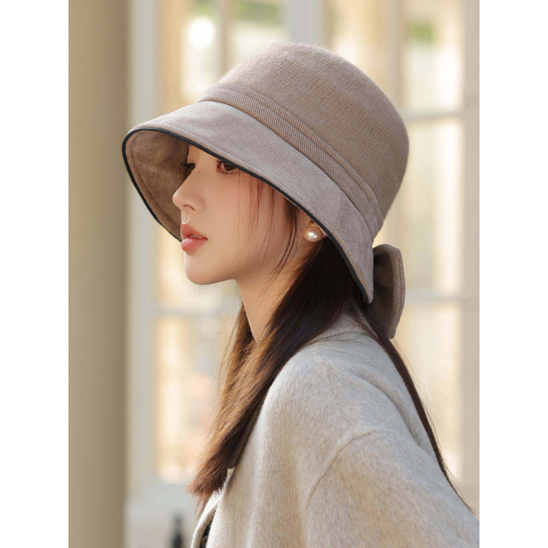 洋气帽子女士保暖渔夫帽韩版休闲百搭显脸小盆帽防寒0117n,服饰配件/皮带/帽子/围巾,帽子,淘宝优惠券,粉丝福利购,淘宝优惠卷