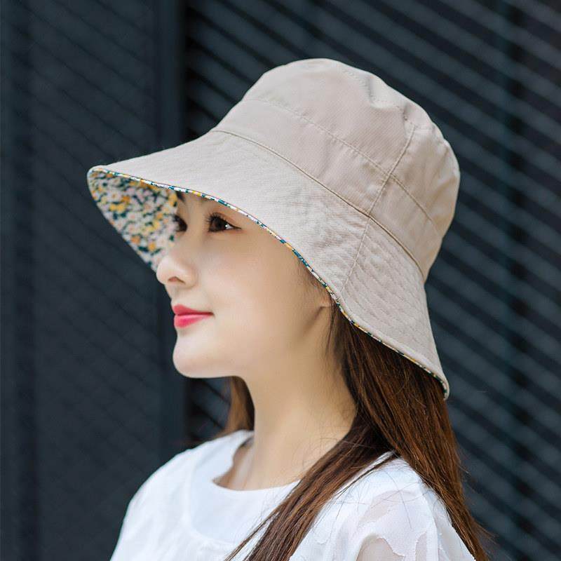 遮阳帽子碎花盆帽渔夫帽出游防晒遮阳帽时尚百搭遮脸0119k,服饰配件/皮带/帽子/围巾,帽子,淘宝优惠券,粉丝福利购,淘宝优惠卷