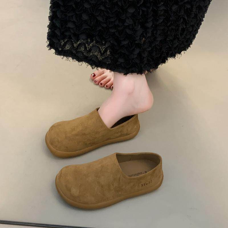春秋丑萌小土豆勃肯鞋女2026新款平底单鞋懒人一脚蹬软底豆0113z,女鞋,勃肯鞋/软木鞋,淘宝优惠券,粉丝福利购,淘宝优惠卷