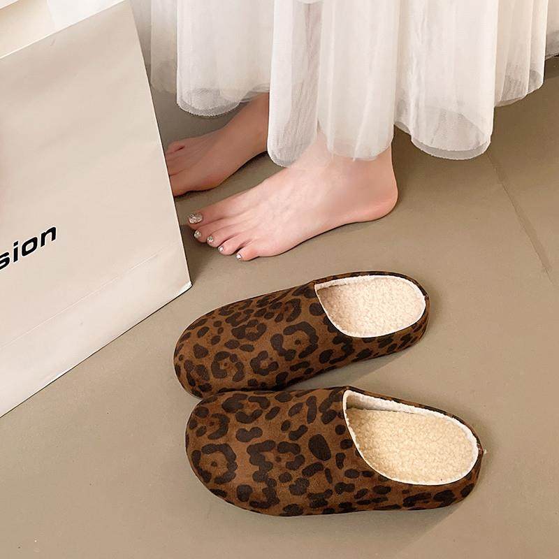 春季豹纹勃肯鞋女2026新款外穿包头半拖一脚蹬大尺码毛毛拖0116z,女鞋,勃肯鞋/软木鞋,淘宝优惠券,粉丝福利购,淘宝优惠卷