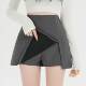 小个子裙裤 灰色开叉西装 短裙女春秋2026新款 防走光a字包臀半0206r