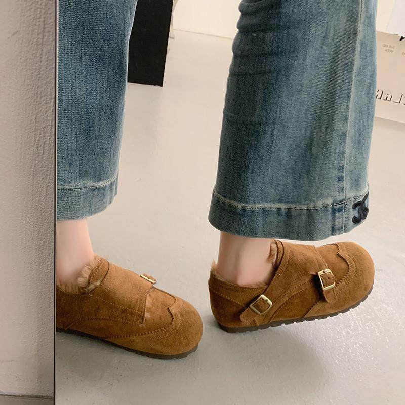 春秋勃肯鞋女灰色毛呢新款搭扣休闲乐福鞋轻便内增高加绒舒0113z,女鞋,勃肯鞋/软木鞋,淘宝优惠券,粉丝福利购,淘宝优惠卷