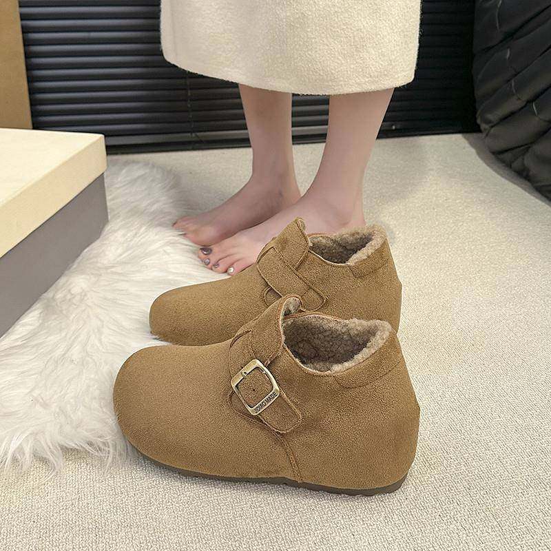 春季内增高厚底加绒保暖勃肯鞋女2026新款小个子靴毛毛鞋鞋0116z,女鞋,勃肯鞋/软木鞋,淘宝优惠券,粉丝福利购,淘宝优惠卷