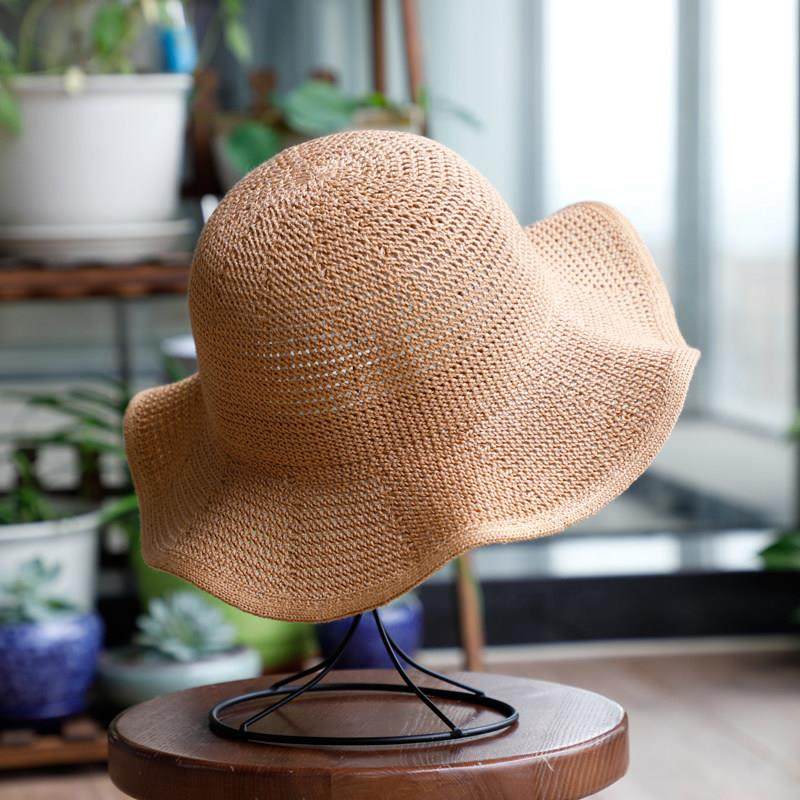 礼帽文艺针织纯色可摺叠盆帽渔夫帽出游防晒遮阳帽0119k,服饰配件/皮带/帽子/围巾,帽子,淘宝优惠券,粉丝福利购,淘宝优惠卷