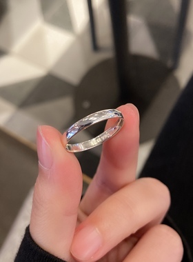足银指环正生代购纯银简约