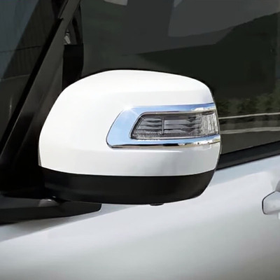 适用于15-21款本田STEPWGN改装后倒车镜专车防撞装饰电镀保护亮条