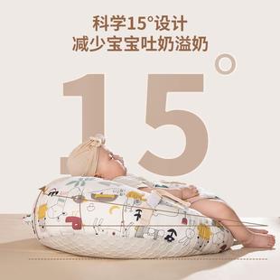 婴儿防吐奶斜坡垫防溢奶呛奶斜坡枕新乳生儿喂奶神躺器垫哺枕靠头