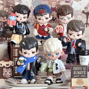 正品TNTSPACE哥哥Rayan五代请与我约会系列盲盒手办潮流桌面摆件