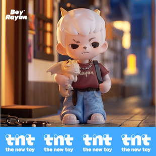 现货TNTSPACE4代Rayan哥哥天生玩家系列盲盒潮玩手办摆件公仔礼物