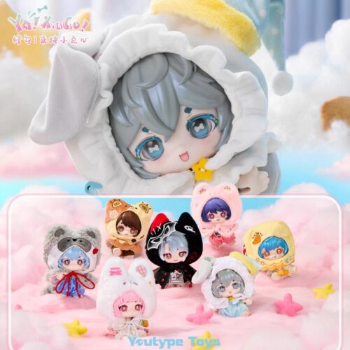 正版YoutypeToys修勾来块小点心系列可动人偶盲盒BJD娃娃潮玩手办