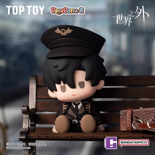 现货正品POTEPOTTE-R世界之外时代旧影滴胶玩偶坐姿盲盒摆件