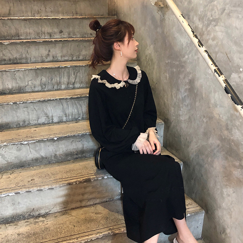 PREGNANT WOMEN AUTUMN TOPS NET RED SET SPRING AND AUTUMN STYLE TRENDY HOT MOM FASHION SENSE OF LUXURY PLUS SIZE PREGNANT WOMEN DRESS AUTUMN