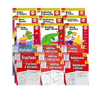 【89元任选5册】美国小学Scholastic Success Addition Subtraction 学乐成功系列英语原版教材练习册EvanMoor英文原版Evan Moor