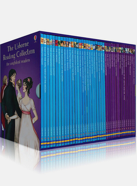 Usborne Reading Collection for Confident Readers 我的第四个图书馆 尤斯伯恩英文原版分级阅读绘本读物40本少儿英语