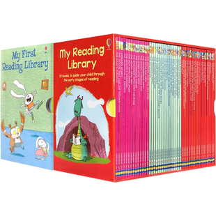 Usborne My First Reading Library 我的第一第二个图书馆MyFirstLibrary 尤斯伯恩英文原版分级阅读绘本 6-10岁儿童少儿英语