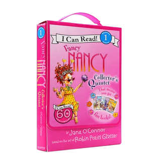 I Can Read Fancy Nancy 漂亮的南希5册 英文原版绘本分级阅读 ICanRead Level 1一阶段 3-8岁儿童少儿英语