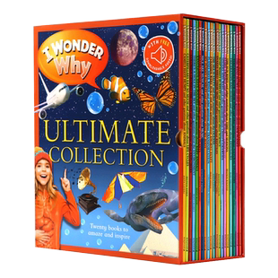I Wonder Why 十万个为什么英文原版绘本 正版礼盒装20本 儿童科学科普百科STEM教育课程课外读物 5-8岁少儿英语