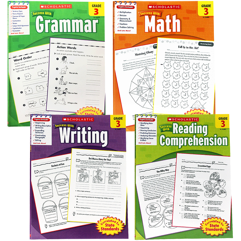 学乐成功Success四年级4册任选