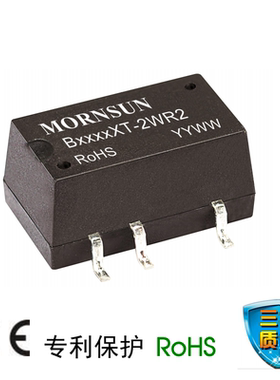 B2412XT-2WR2金升阳DC-DC电源模块24V转12V167mA 2W全新原装直拍