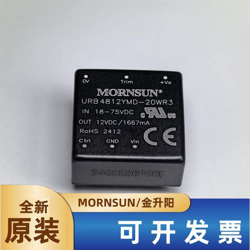 金升阳电源模块URB4812YMD-20WR3