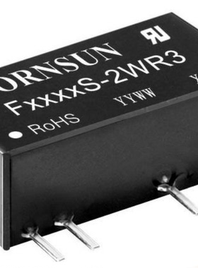 F1512S-2WR3金升阳DC-DC非稳压电源模块15V转12V167mA隔离3000V 2