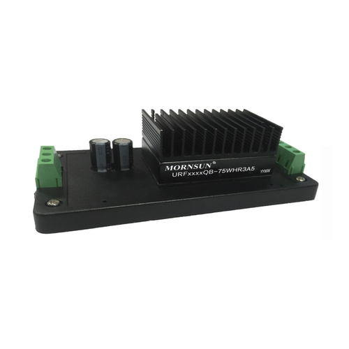 URF4815QB-75WR3A5金升阳DC-DC电源18-75V转15V5A 75W接线式A5A6