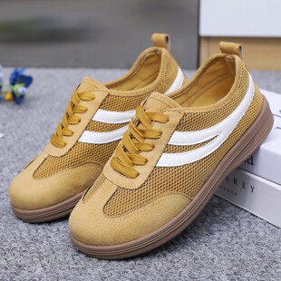 女休闲鞋 德训鞋 软底防滑运动鞋 百搭学生鞋 2026新款 网面单鞋 春季