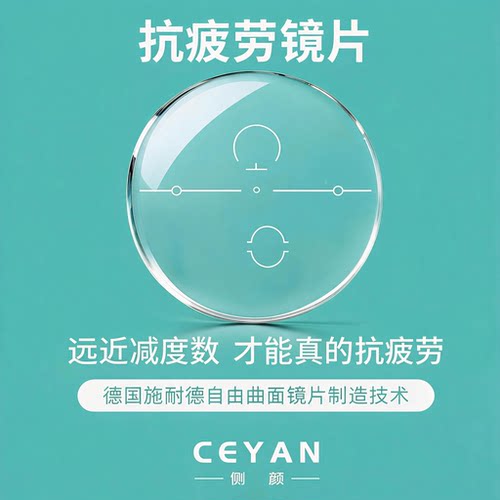 1.74镜片缓解视疲劳渐进片
