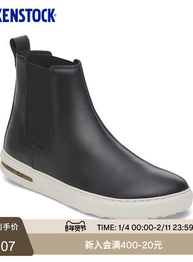 BIRKENSTOCK勃肯德国进口新品男女款牛皮革Bend高帮休闲鞋