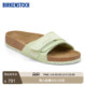 BIRKENSTOCK勃肯德国进口女款 牛皮绒面革软木Oita魔术贴单带拖鞋