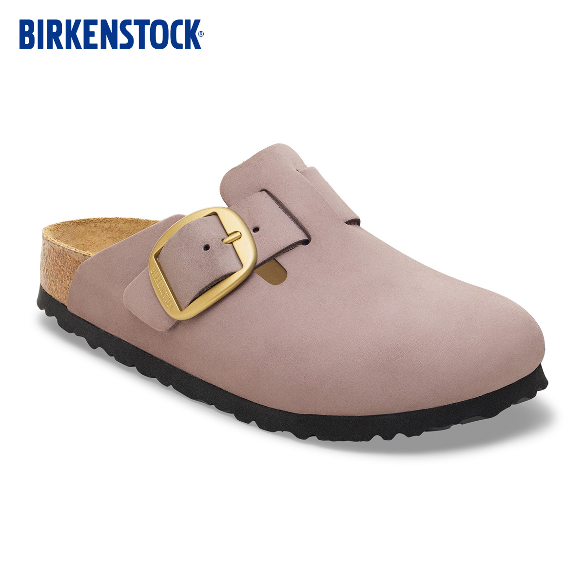 BIRKENSTOCK勃肯绒面革包头拖鞋