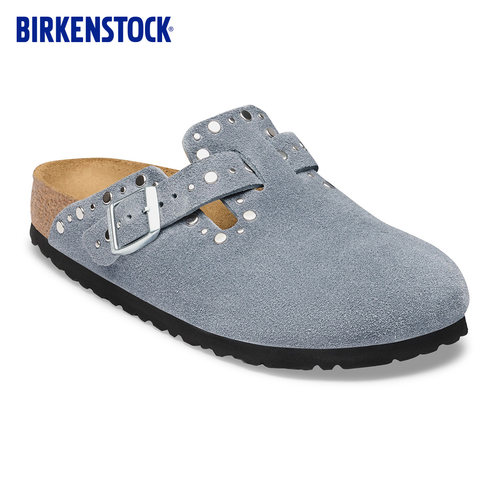 BIRKENSTOCK绒面革包头拖鞋