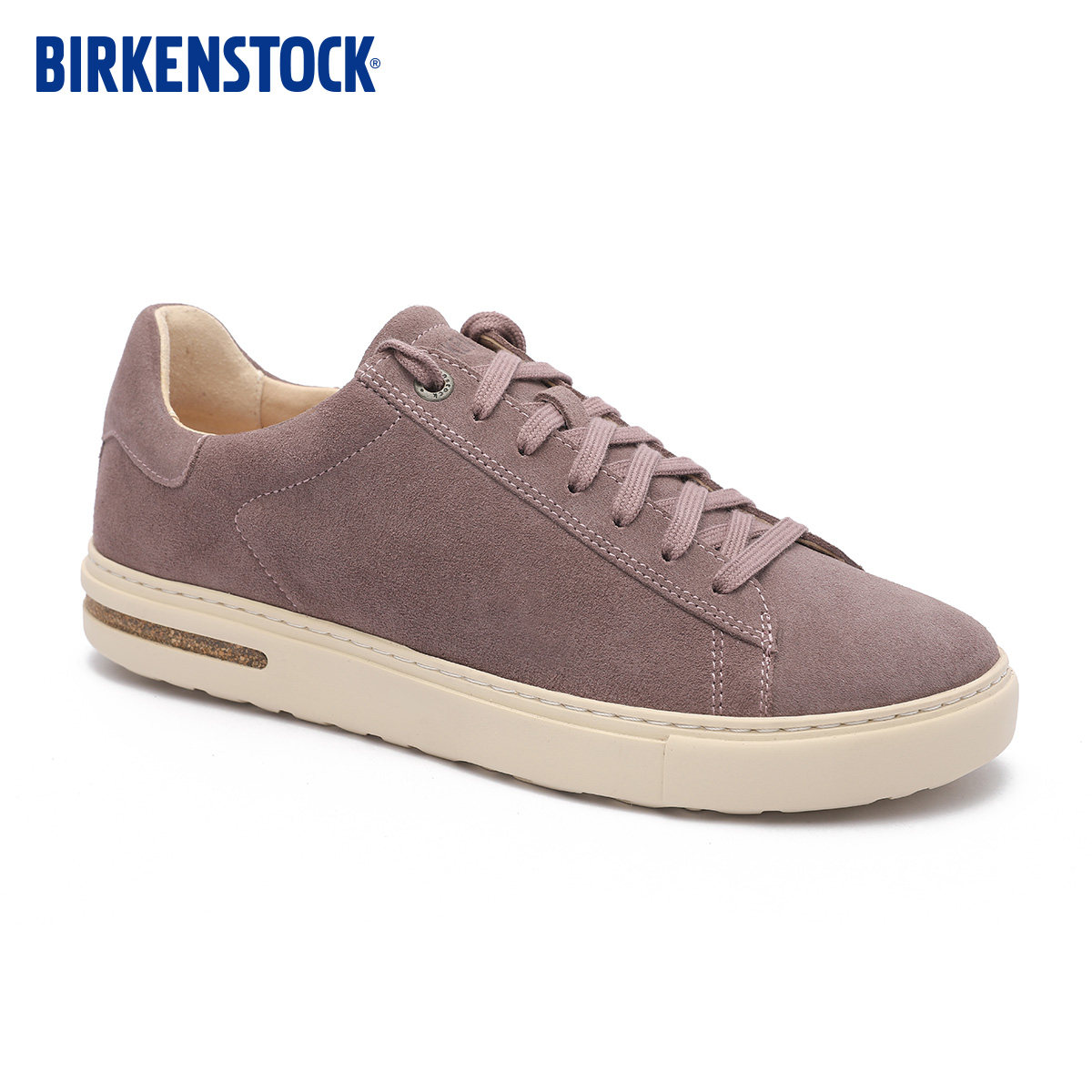 BIRKENSTOCK勃肯绒面系带休闲鞋