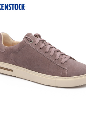 BIRKENSTOCK勃肯德国进口新品男女款绒面革Bend低帮系带休闲板鞋