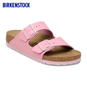牛皮革漆皮Arizona双扣凉拖鞋 BIRKENSTOCK勃肯德国进口新品 女款