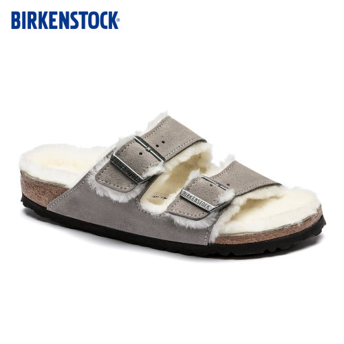 BIRKENSTOCK男女款毛毛鞋
