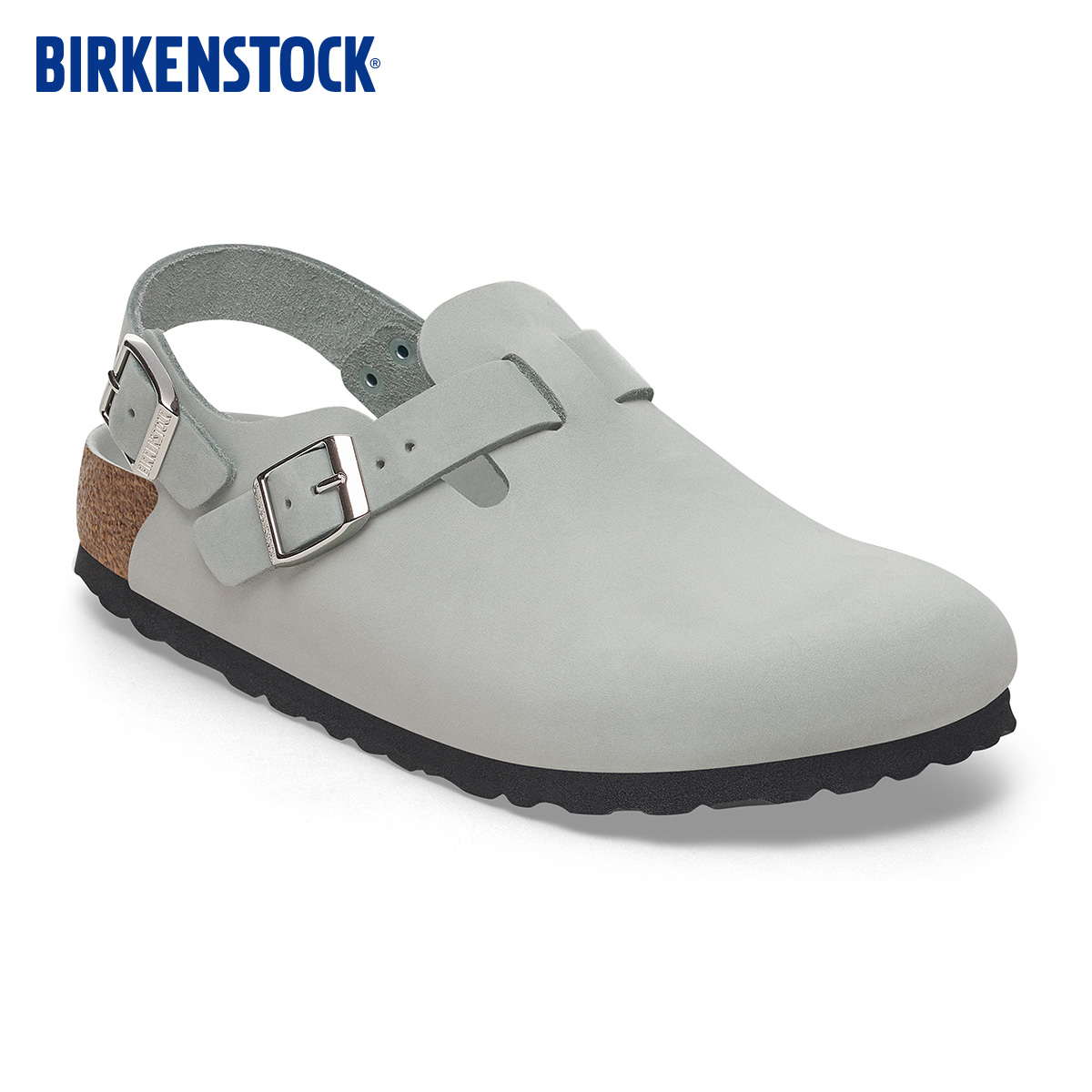 BIRKENSTOCK勃肯绒面革包头拖鞋