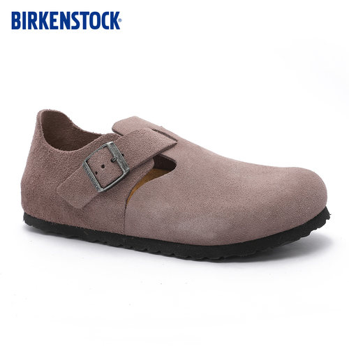 BIRKENSTOCK勃肯绒面低帮休闲鞋