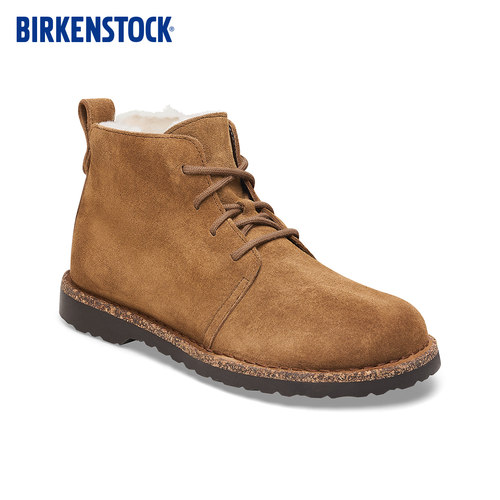BIRKENSTOCK勃肯绒面革毛毛靴