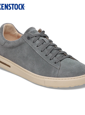 BIRKENSTOCK勃肯德国进口新品男女款绒面革Bend低帮系带休闲板鞋