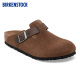 牛皮绒面革Boston包头拖鞋 BIRKENSTOCK勃肯德国进口新品 男款