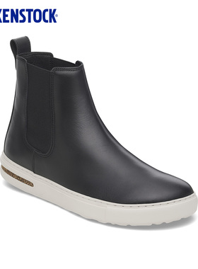 BIRKENSTOCK勃肯德国进口新品男女款牛皮革Bend高帮休闲鞋