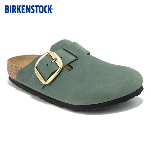 BIRKENSTOCK勃肯绒面革包头拖鞋