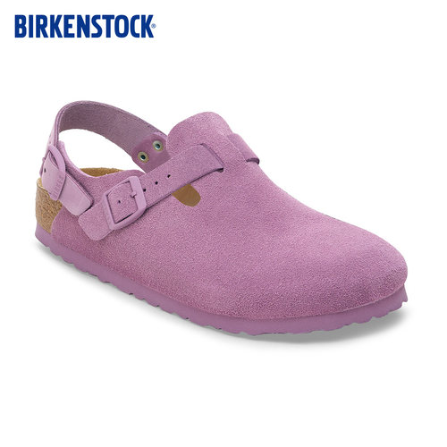 BIRKENSTOCK勃肯绒面包头拖鞋