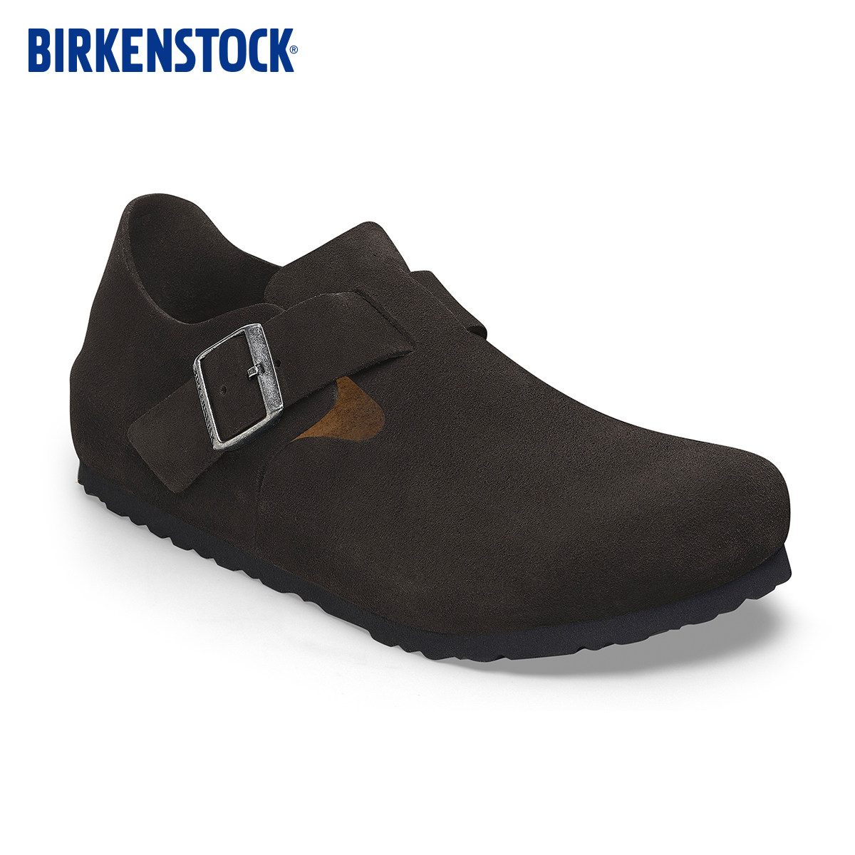 BIRKENSTOCK勃肯绒面经典休闲鞋图片
