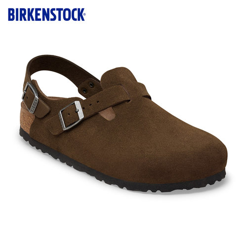 BIRKENSTOCK勃肯绒面包头拖鞋