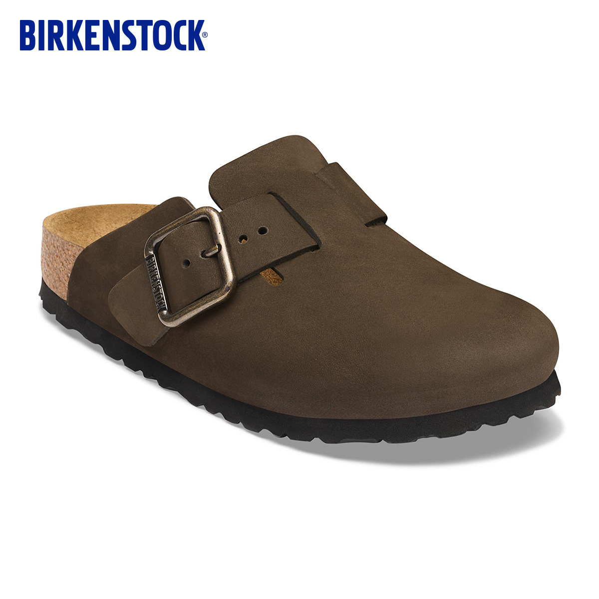 BIRKENSTOCK勃肯德国进口新品男女款牛巴革Boston包头拖鞋