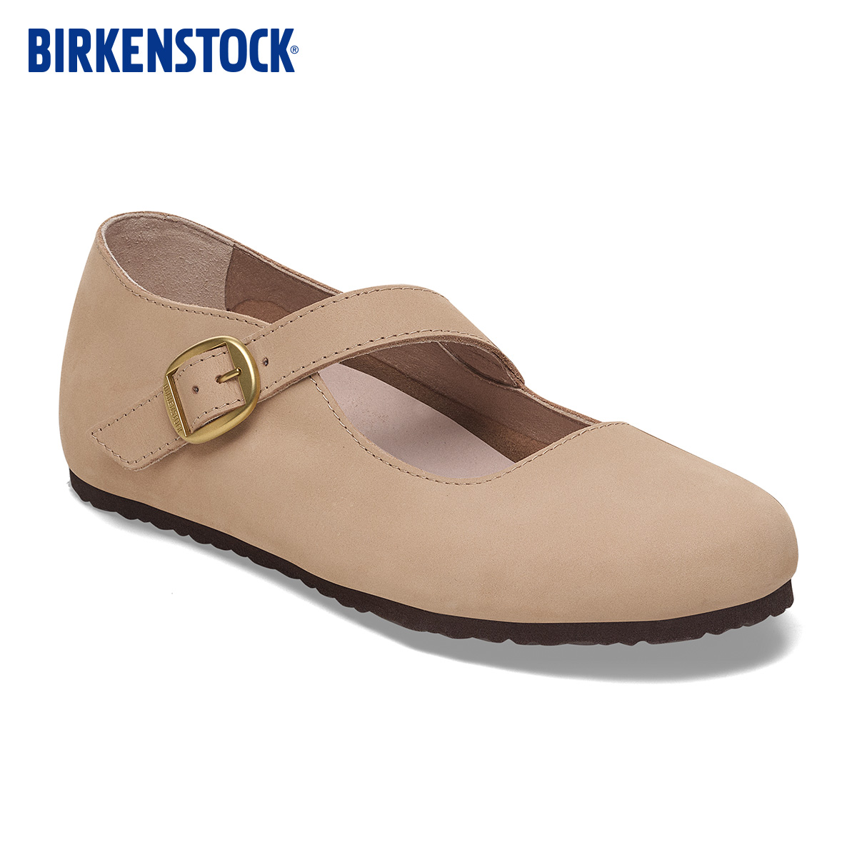BIRKENSTOCK勃肯绒面革芭蕾舞鞋