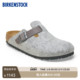 外穿Boston包头拖鞋 BIRKENSTOCK勃肯德国进口女款 毛毡拼接时尚